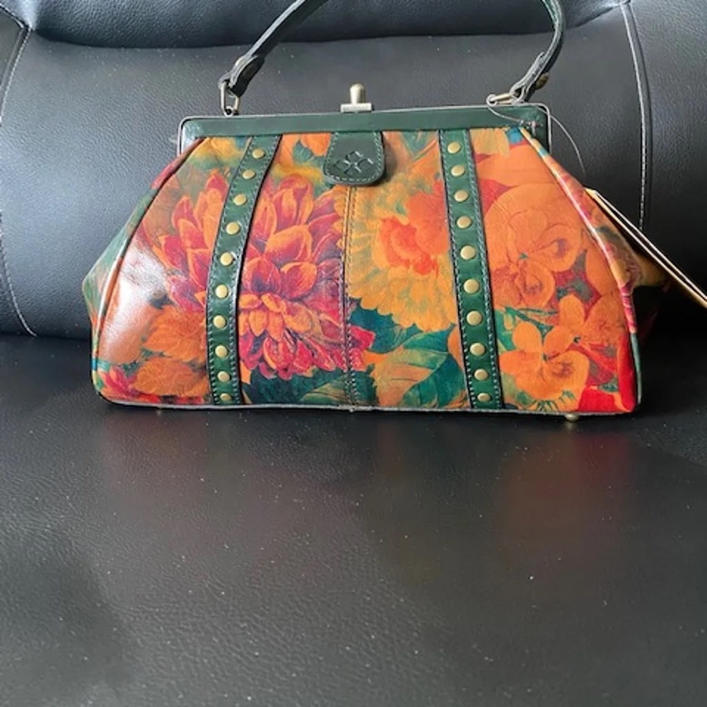 Patricia Nash Nemoli frame satchel